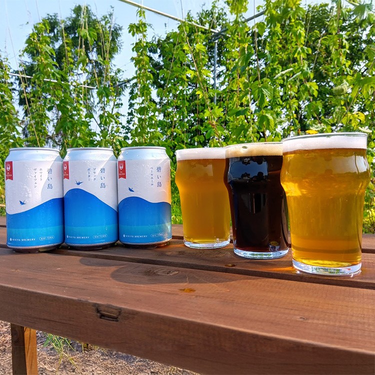 JALふるさとプロジェクト] 積丹半島 碧い島 クラフトビール3本セット