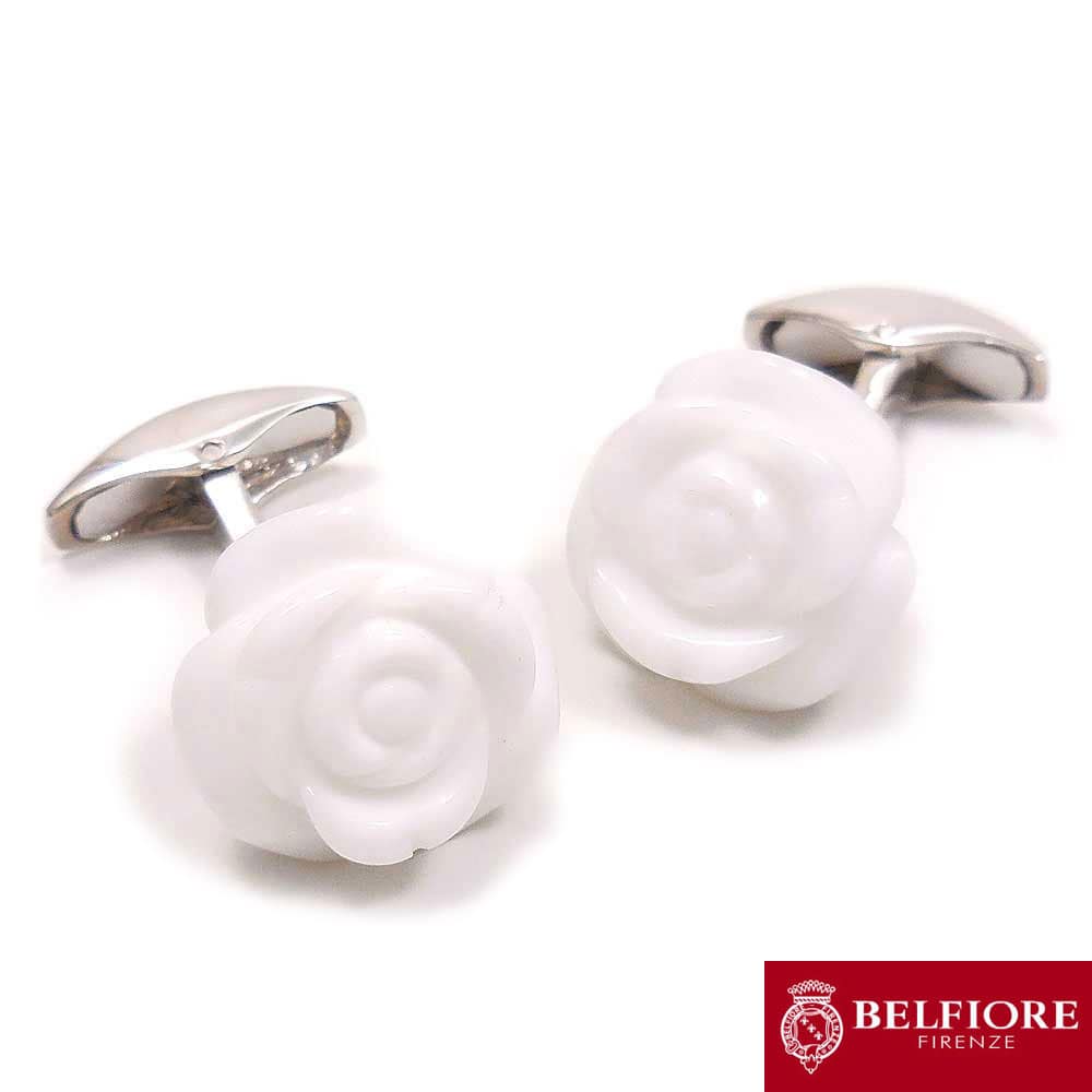 BELFIORE ベルフィオーレ カフスボタン カフリンクス イニシャル名入れ