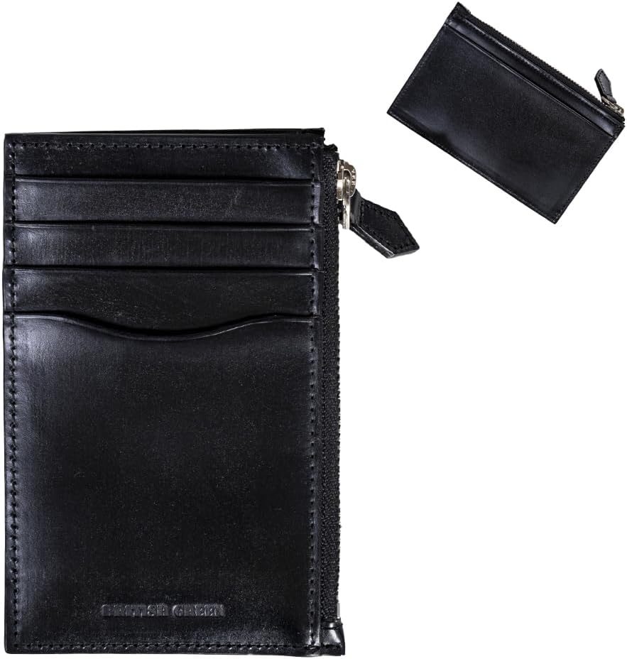 英国製ブライドルレザー使用 日本製フラグメントケース 薄型