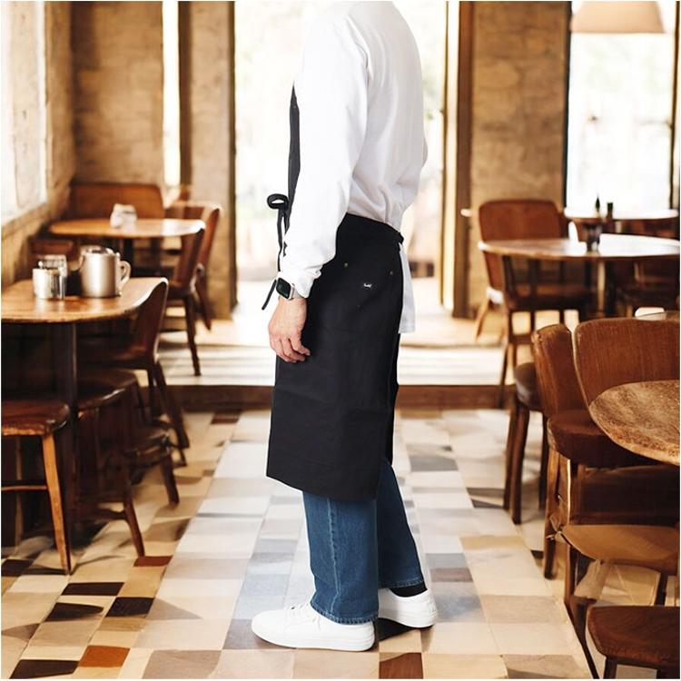 ワークエプロン エプロン 通販 ロングエプロン カフェエプロン