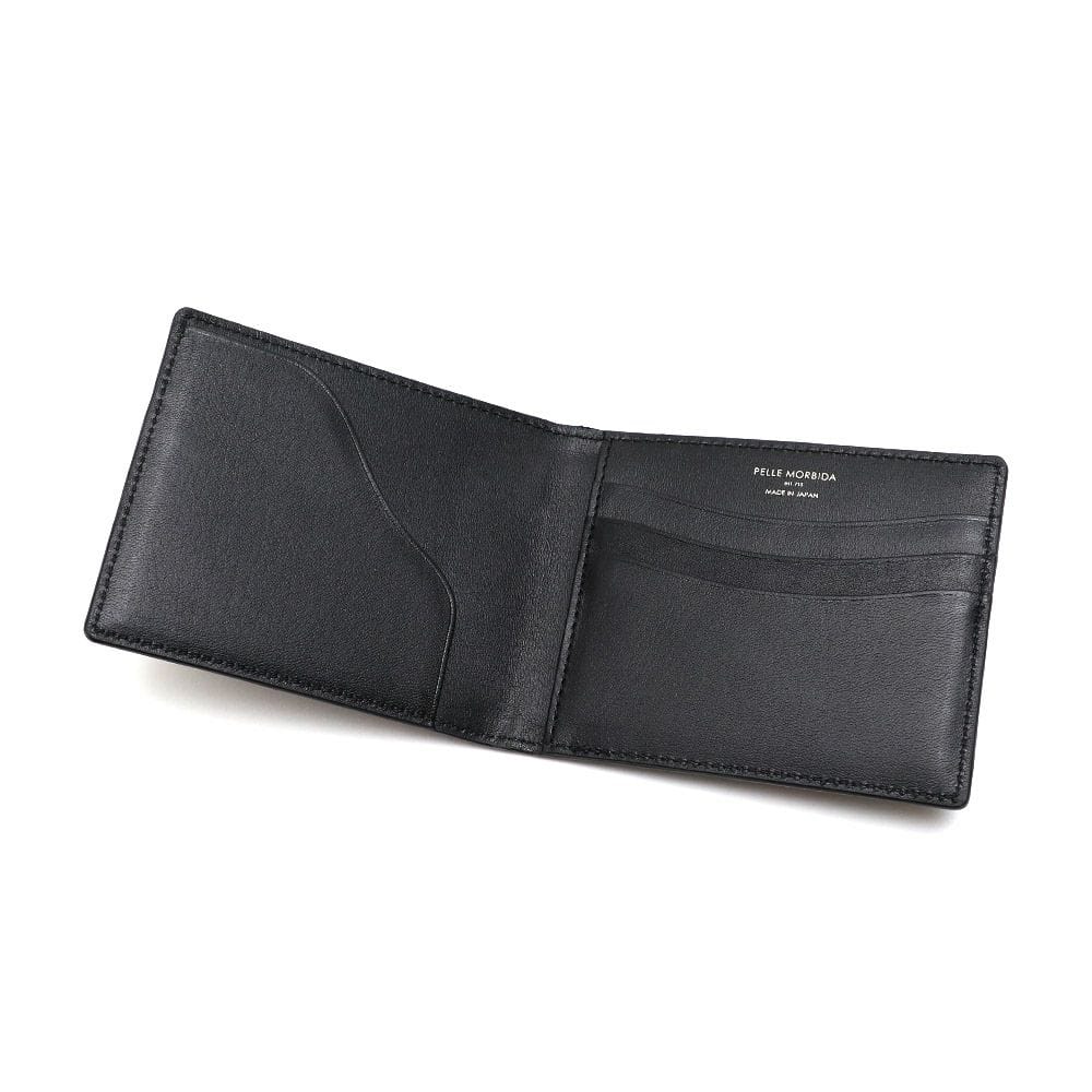 ペッレモルビダBA329-コンパクトウォレット BLACK(BLACK): PELLE