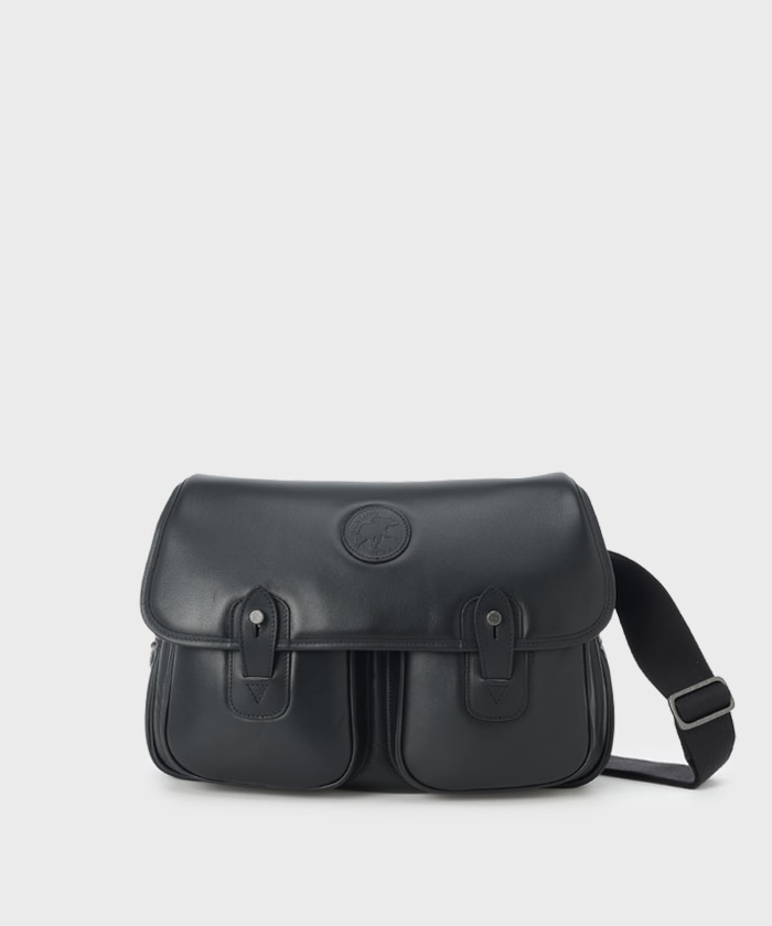 HUNTING WORLD] バチューレザー[アバディーン 6625BLA]ブラック