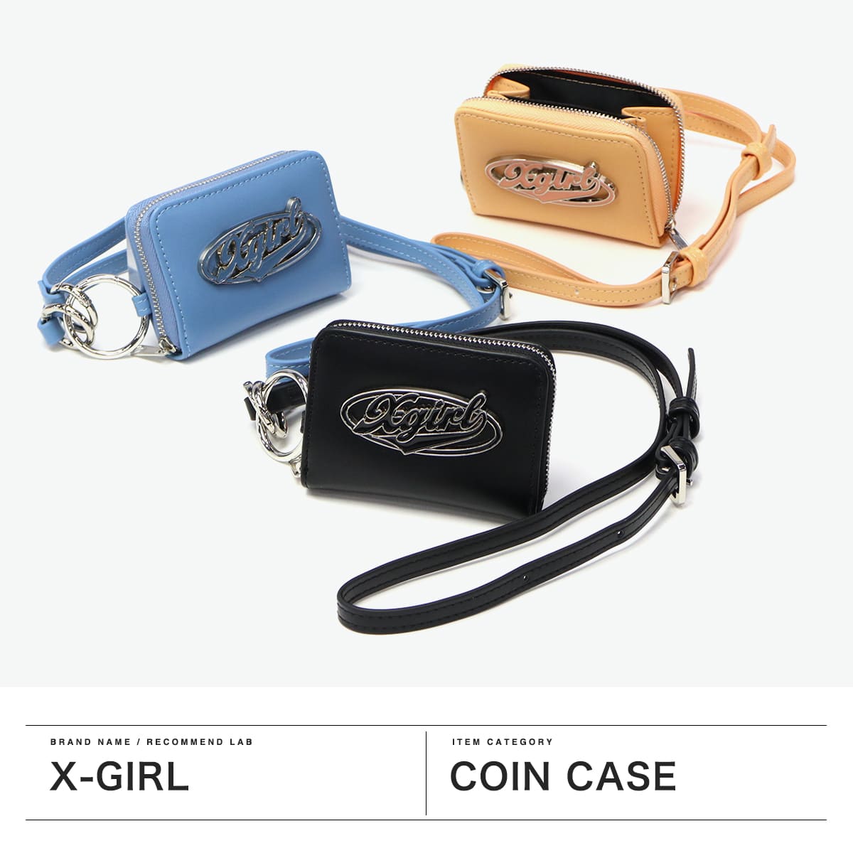 エックスガール コインケース レディース かわいい X-girl 財布