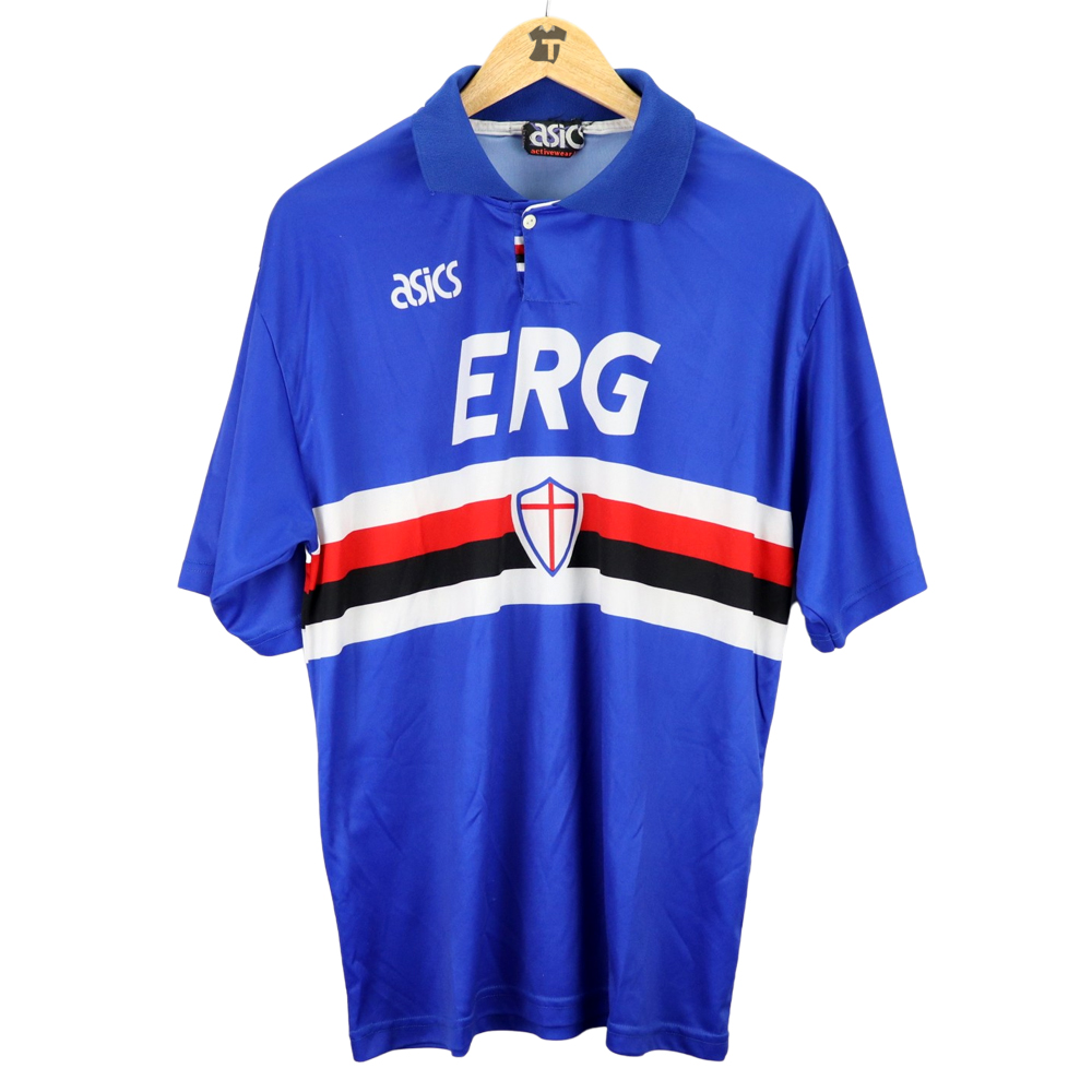 1992-93 Sampdoria Home Shirt Asics L (Top)