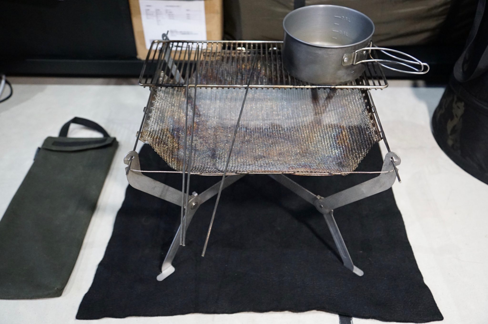 モノラル ワイヤーフレームと焚き火メッシュⅡ - EDC GARAGE