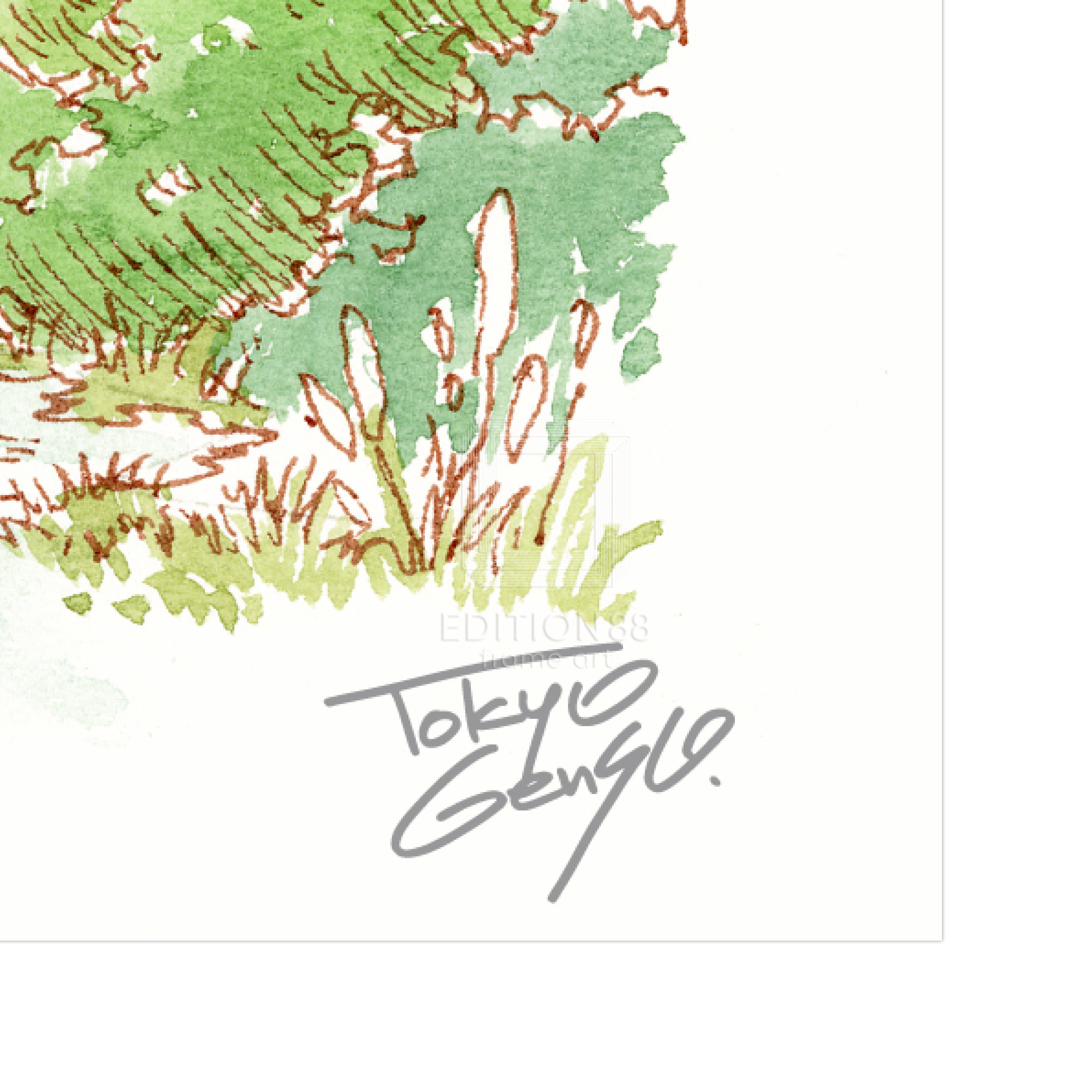 88グラフ ミニ 金閣寺幻想 水彩スケッチver/ 東京幻想（直筆サイン入り