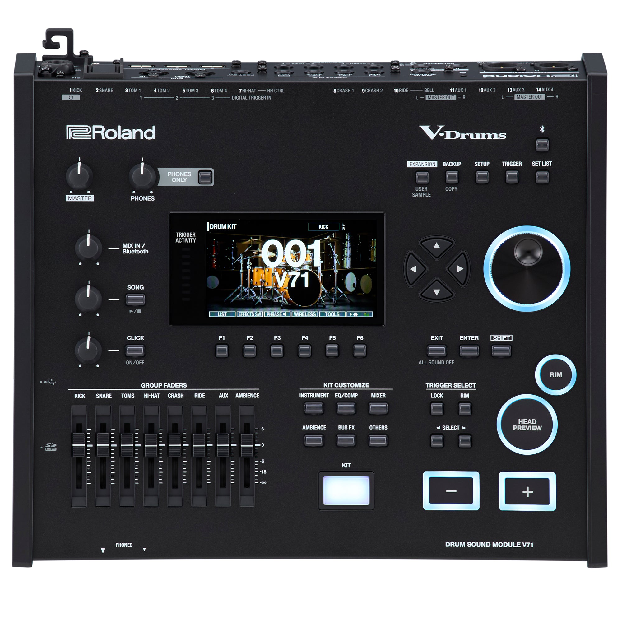 Roland V71 Electronic Drum Module – Edrumcenter
