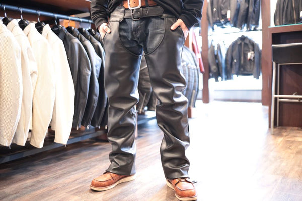 革パンツ チャップス レザーパンツ｜カドヤ公式オンラインショップ