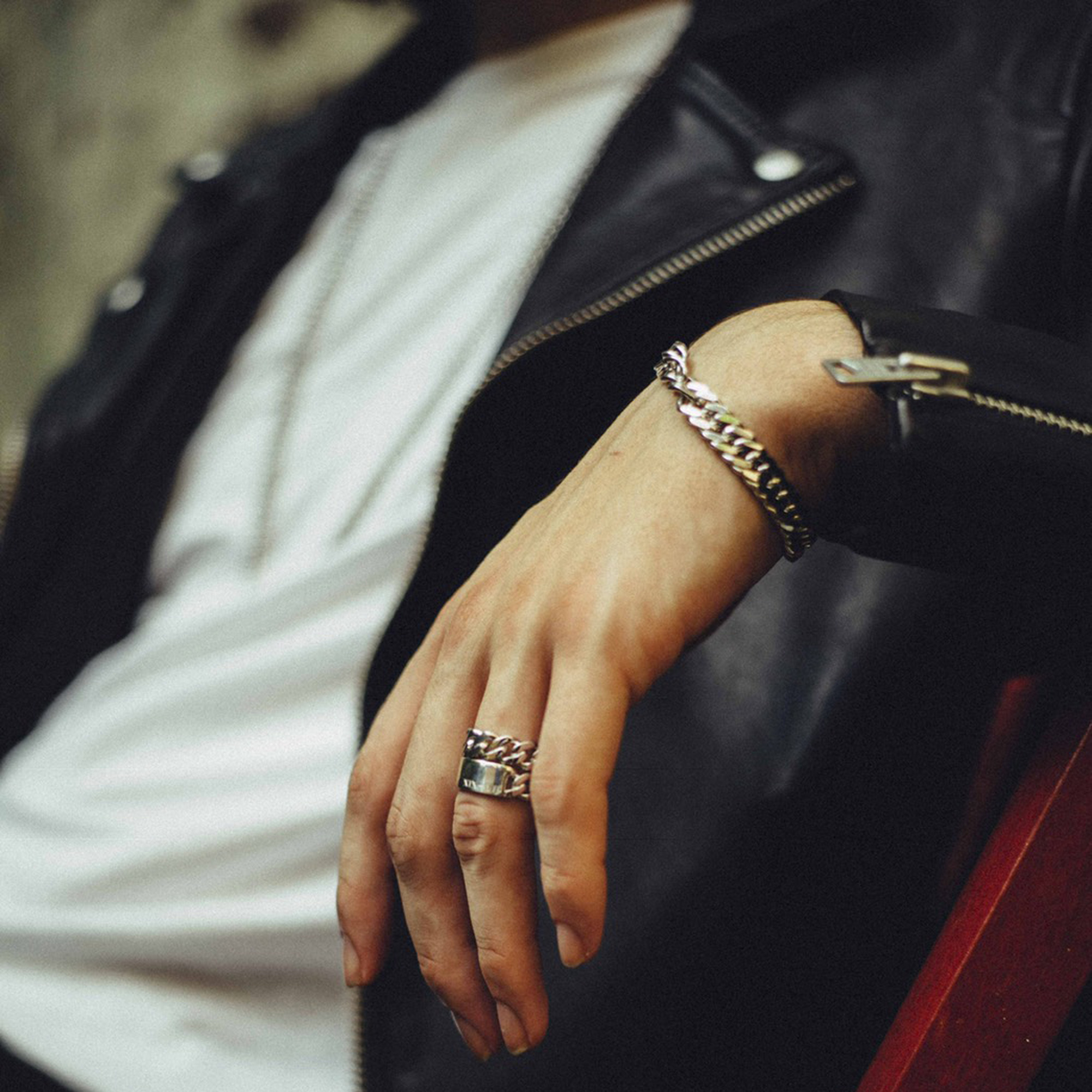 Bracelet / Bangle :: CURB MID ブレスレット（GS10035P) - EINS by