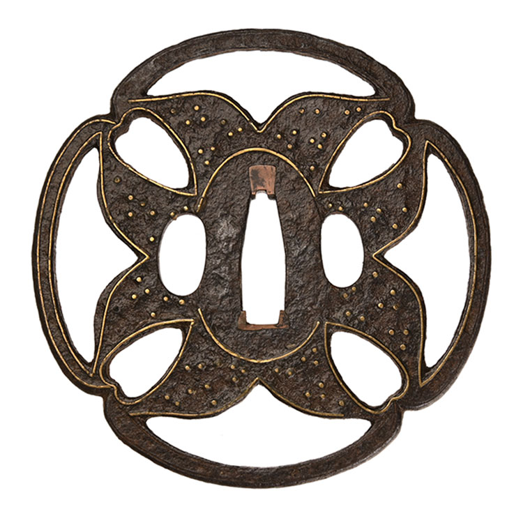 応仁 花弁透鍔/鐔 特別保存刀装具 ｜日本刀販売は永楽堂