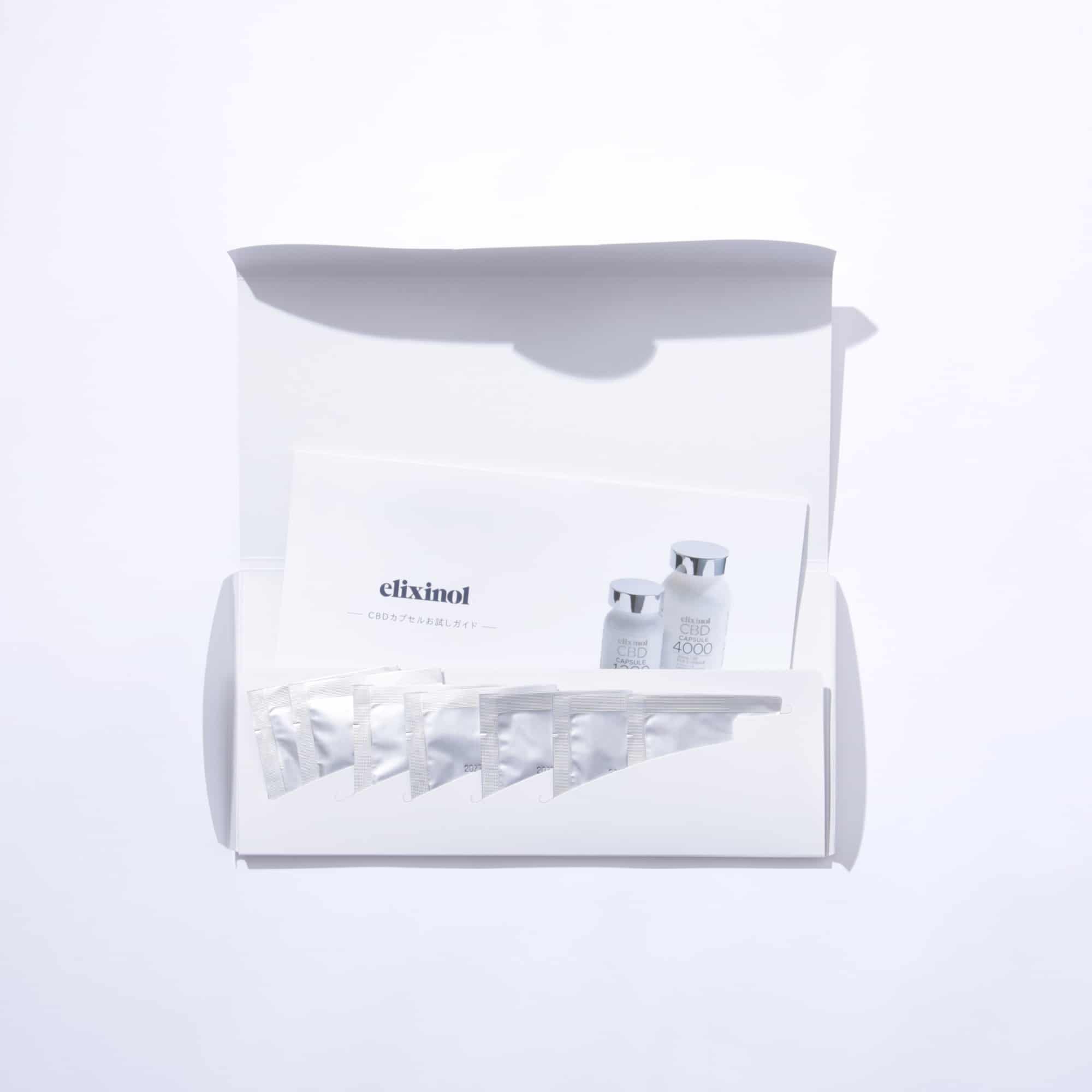 エリクシノール CBDカプセル トライアルセット | CBDオイル