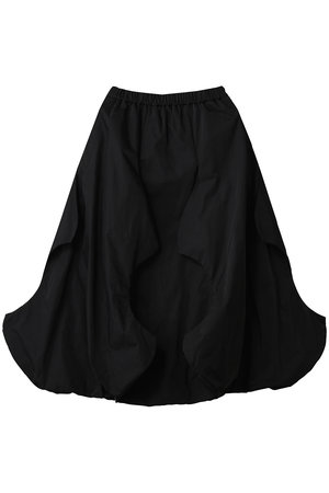ENFOLD(エンフォルド)｜ODD SHAPE SKIRT スカート/ブラック の通販