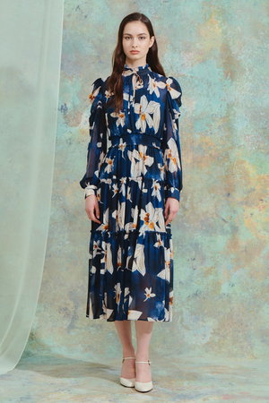 CORCOVADO(コルコバード)｜カラーシフォンドレス/カラー の通販