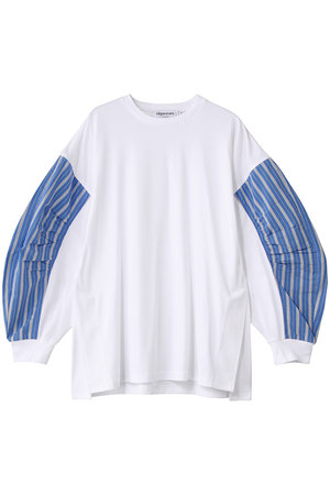 nagonstans(ナゴンスタンス)｜curve long-sleeves ロングスリーブ/Salt