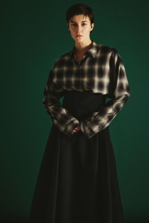 RIM.ARK(リムアーク)｜Check pattern SH/シャツ/グレー の通販