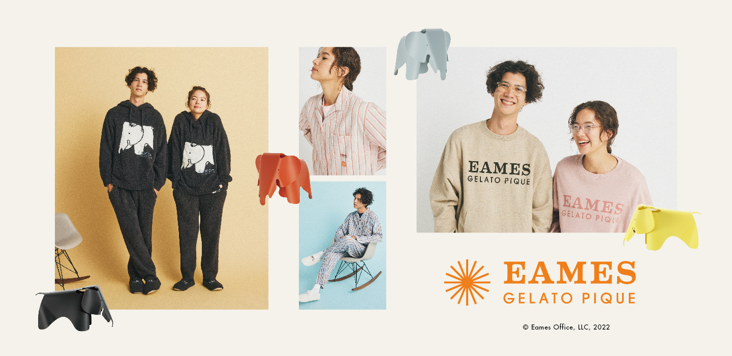 gelato pique(ジェラート ピケ)×EAMES OFFICE(イームズオフィス)第2弾