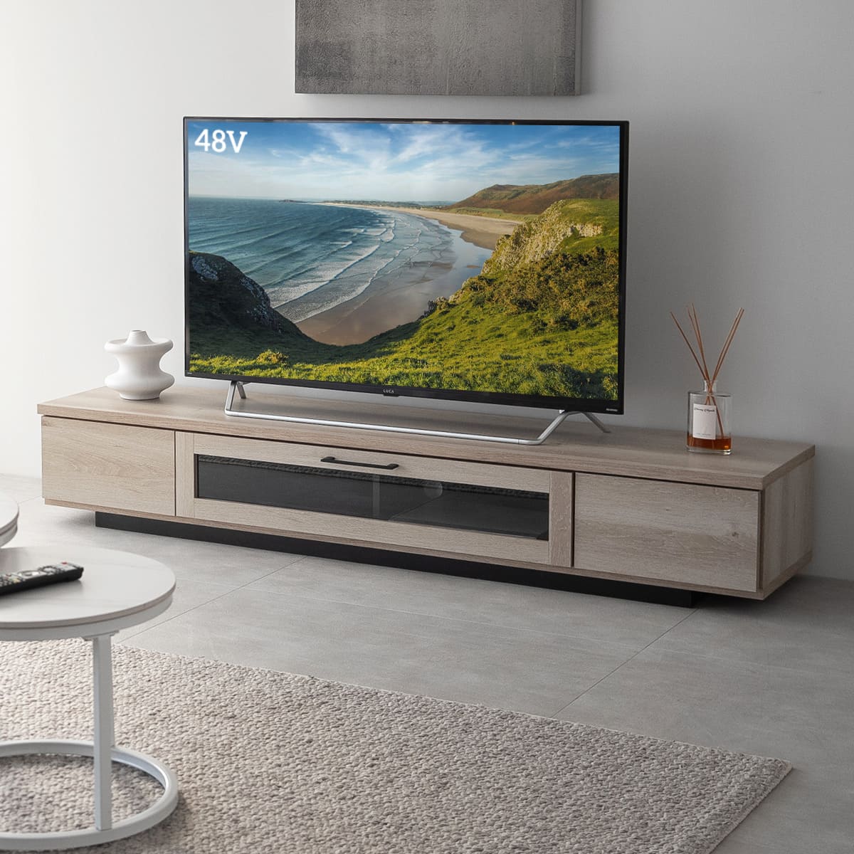 テレビボード テレビ台 幅180 完成品 日本製 ローボード RAMANET