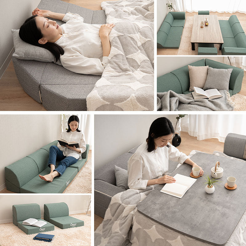 フロアソファ ローソファ 幅188cm 4人掛け 3.5人掛け 3人掛け