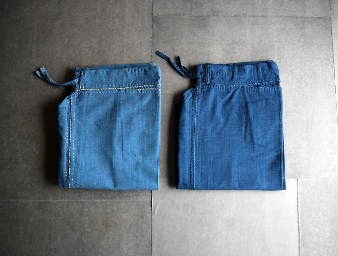 手縫のリスパンツ｜えみおわす