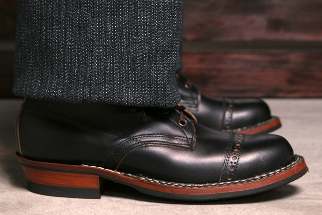 WHITE'S BOOTS SEMI DRESS ブラッククロムエキセルレザー ドレストウ