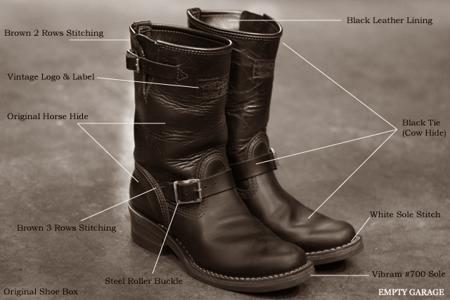 WESCO 2014 Limited Model HORSEHIDE NARROW ENGINEER BOOTS（受注終了