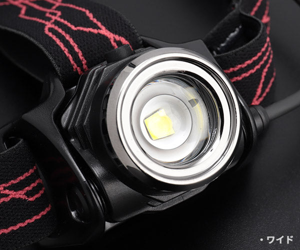 GENTOS Gシリーズ 充電式 LED ヘッドライト118RG GH-118RG ジェントス