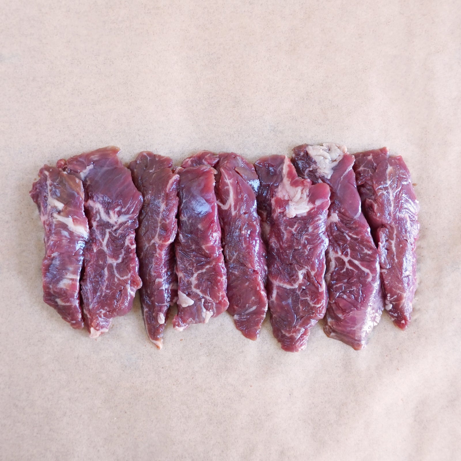 Grass-Fed Beef Hanging Tender Slices from Australia (100g)