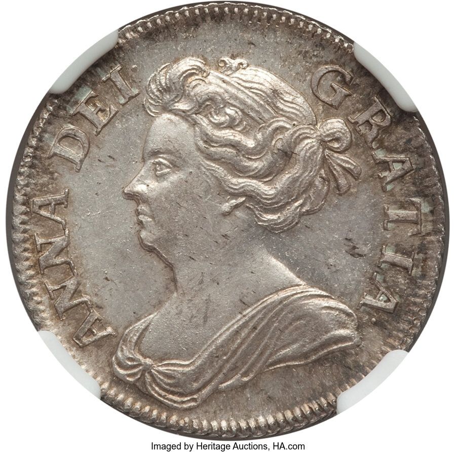 1 Shilling - Anne ('Edinburgh' bust) - United Kingdom – Numista