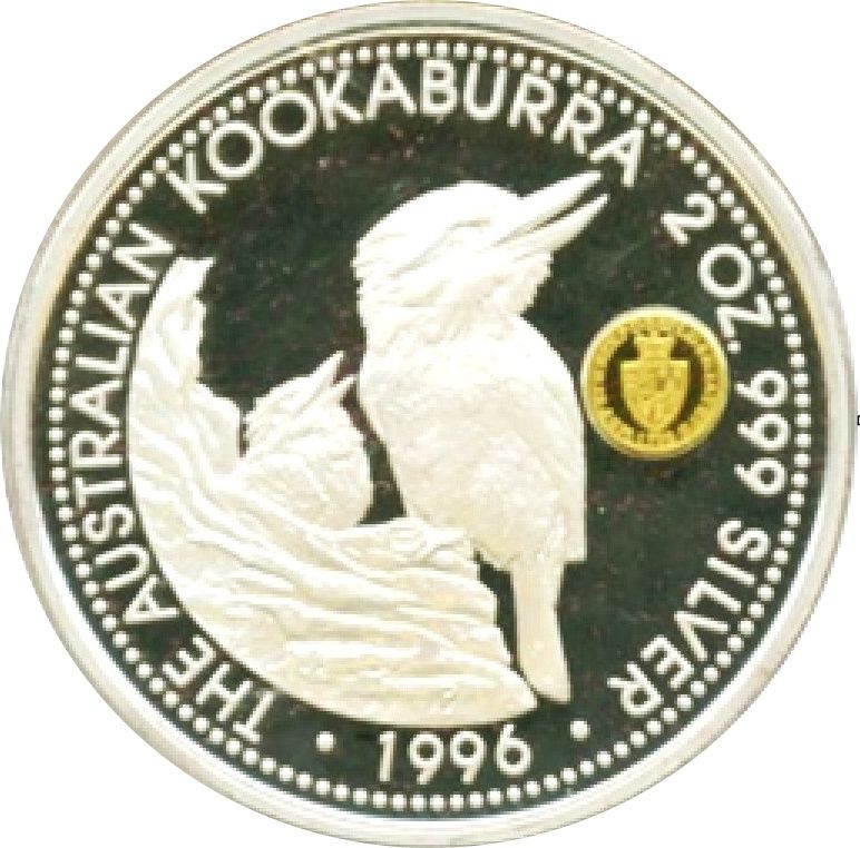 2 Dollars - Elizabeth II (3rd Portrait - Australian Kookaburra