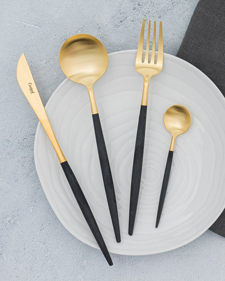 Cutipol Goa Black Gold Set - 24 piece GO.006 GB