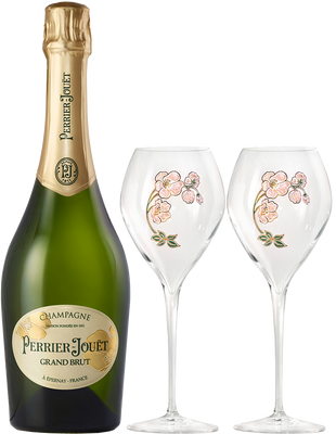 ペリエ ジュエ グラン・ブリュット グラス2脚セット エコロジカル