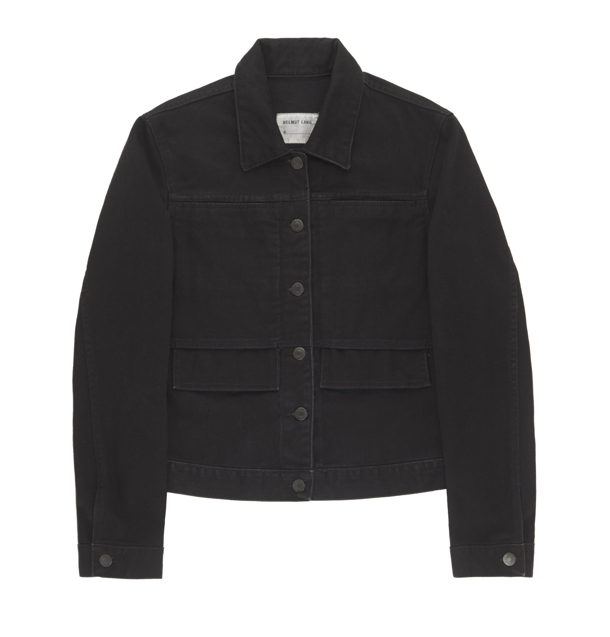 Helmut Lang 2002 Deconstructed Denim Jacket with Extended Pockets