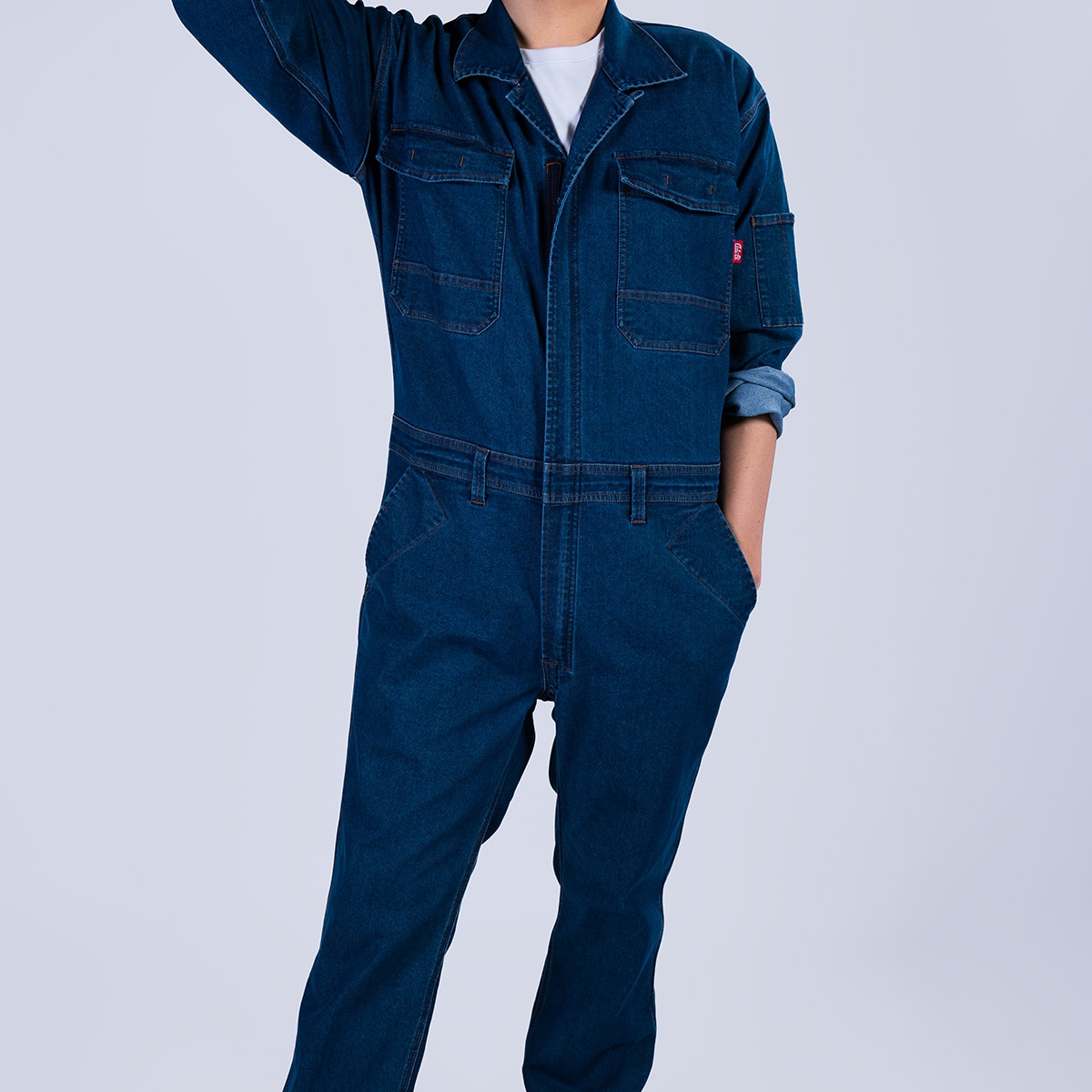 25010 Auto-Bi つなぎ服(LL 001 ネイビーブルー): つなぎ服｜ENKAN