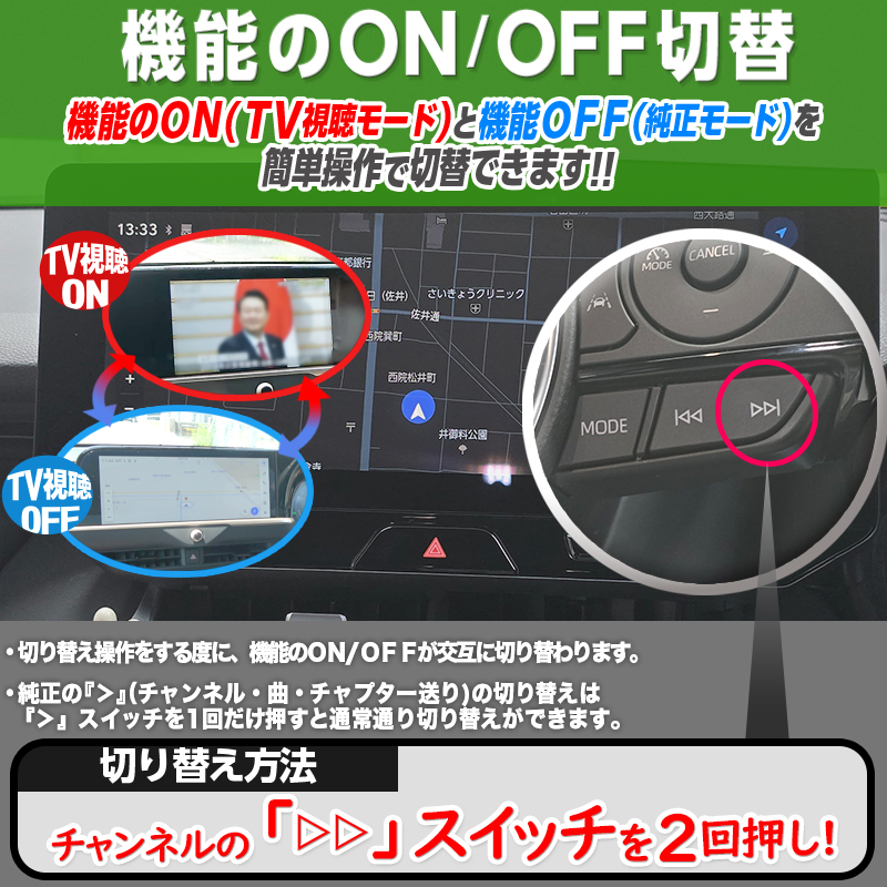 OBD車検＆LCAエラー対応 後付けスイッチ無し!】 ハリアー 80系 R7年6月