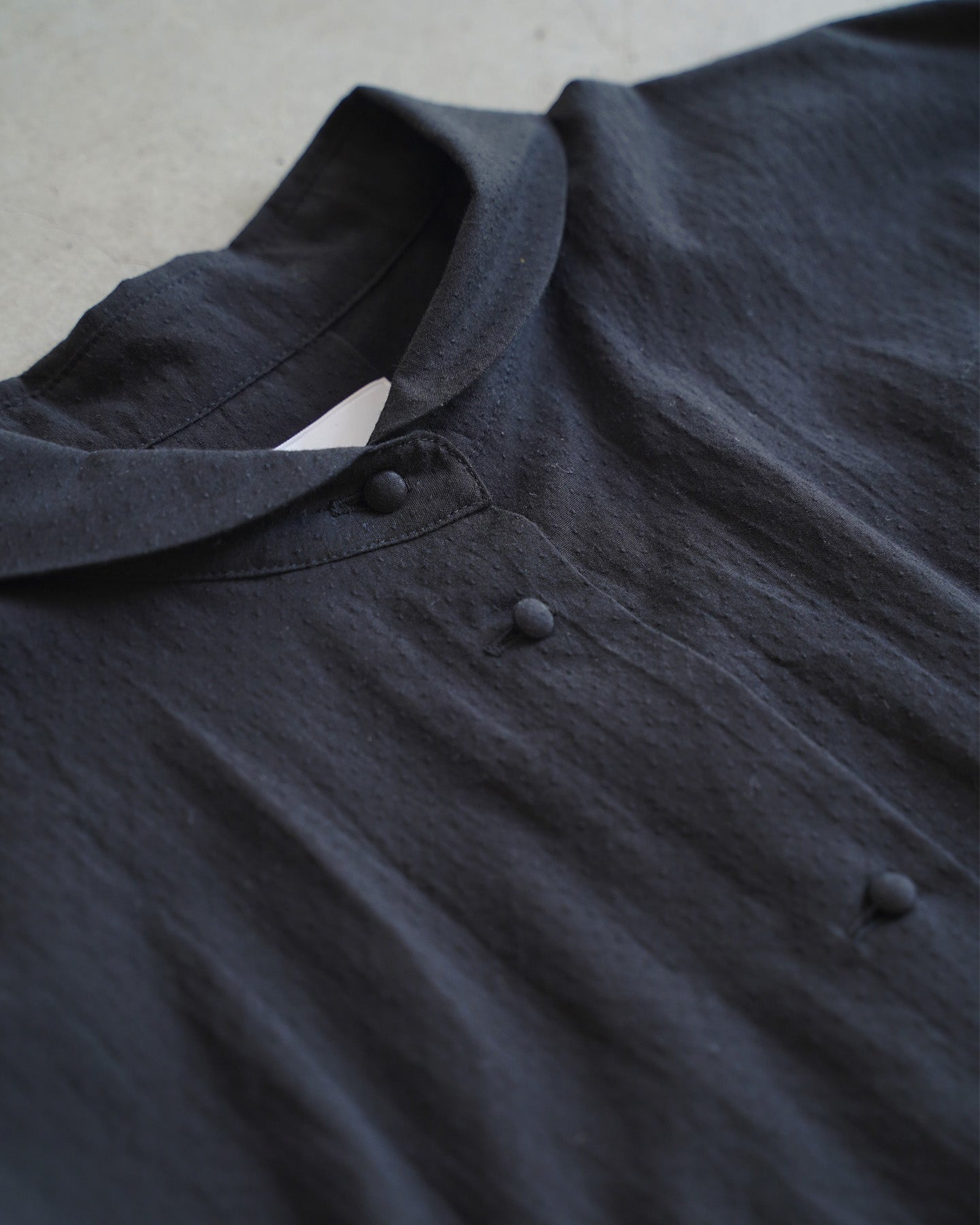 ダッチカラーシャツ / ドットコットン – entwa