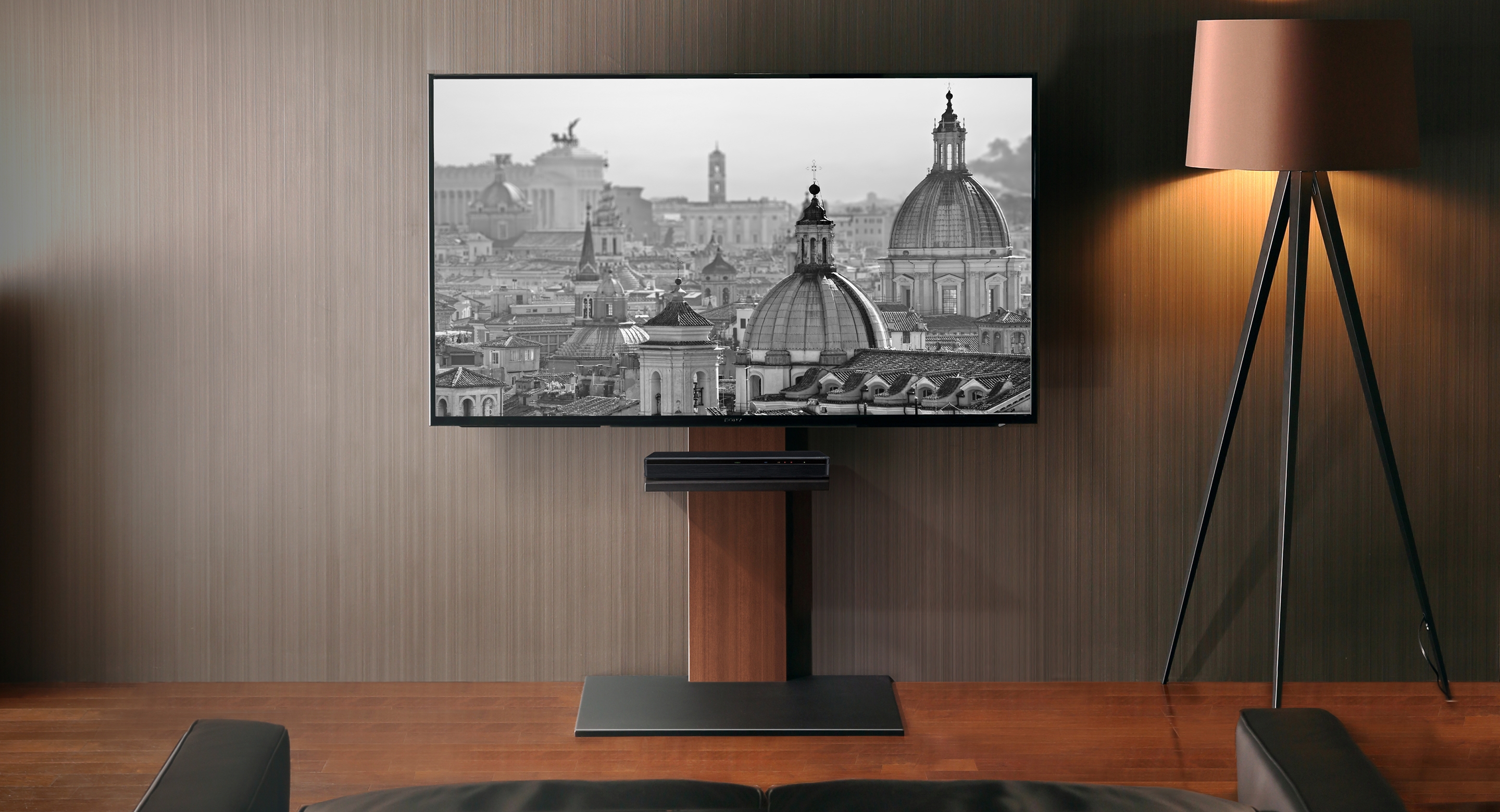 テレビ equals WALL anatairo regular type BLACK V2 Wall-side Type