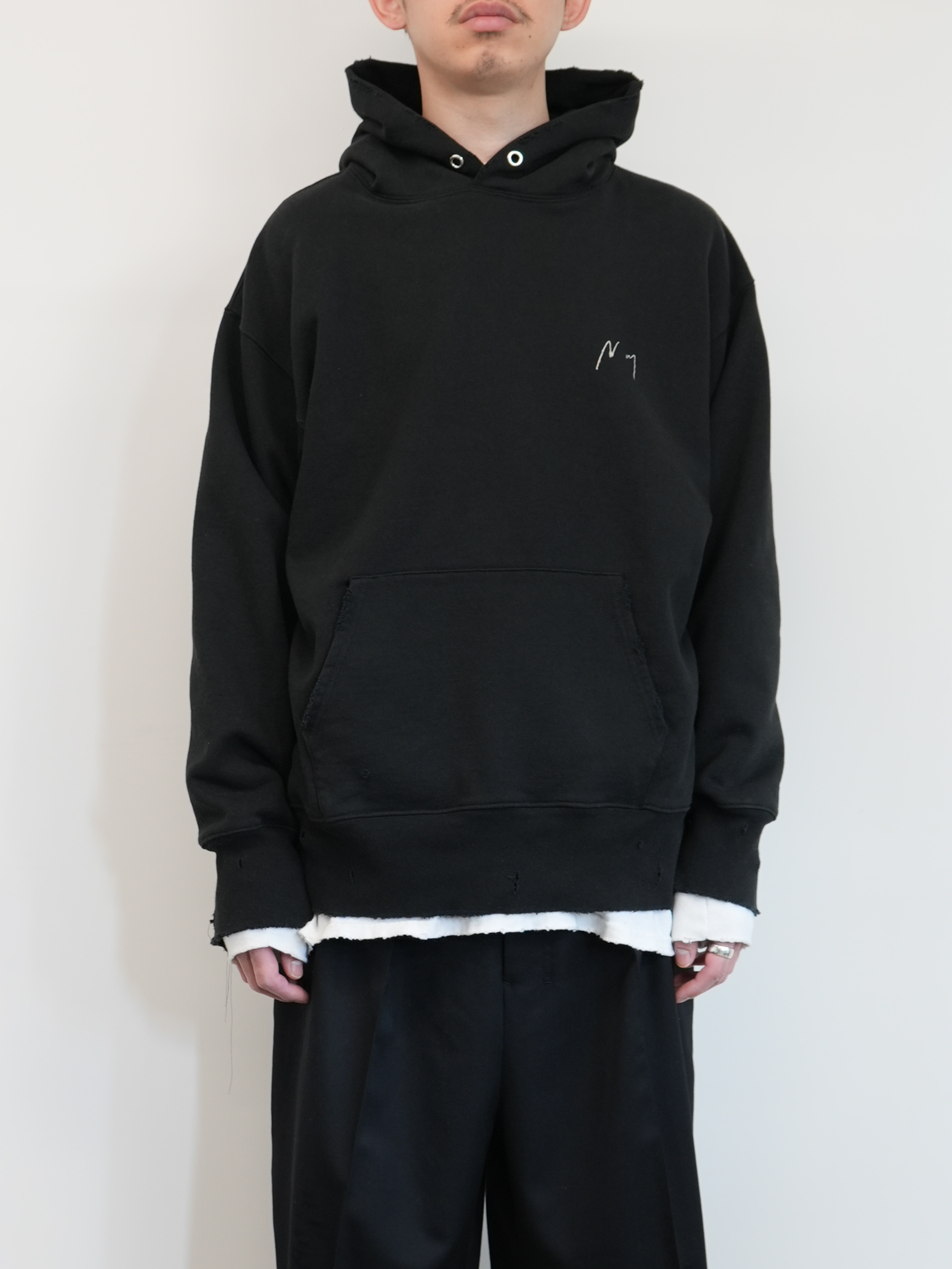 ANCELLM/exclusive】 NEW YEAR SWEAT HOODIE(SNAKE BLACK)