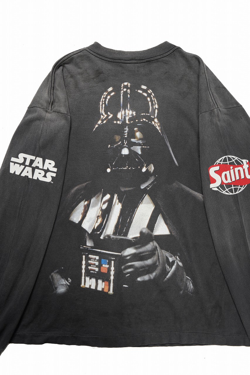 SAINT Mxxxxxx STAR WARS LS TEE / DARTHVADER (BLACK) – ETERNAL