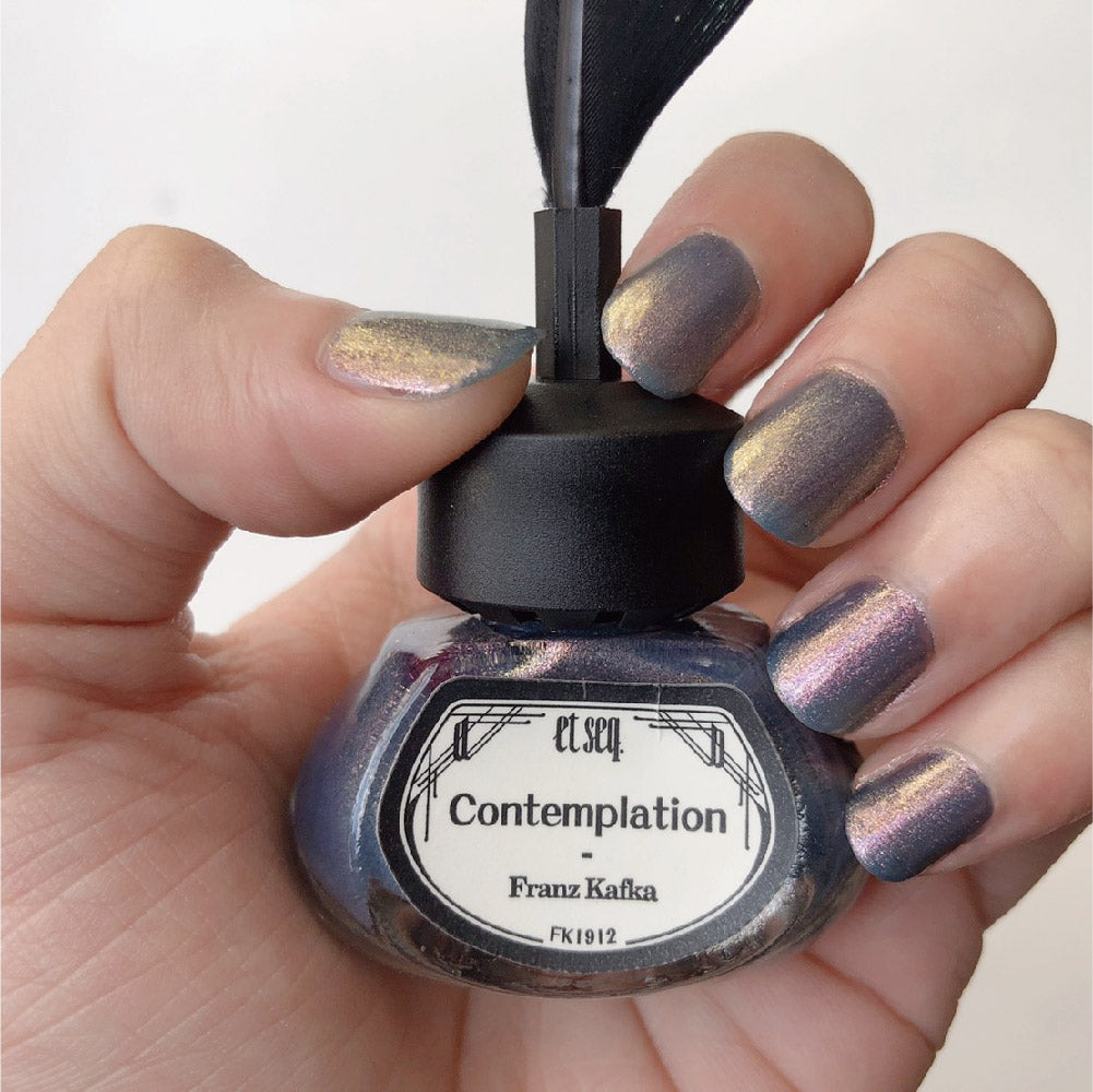 FK1912 観察 – et seq.（エセク）羽根ペンネイルポリッシュ