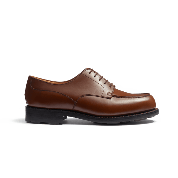 Men's Brown Leather Golf Derby – J.M. Weston
