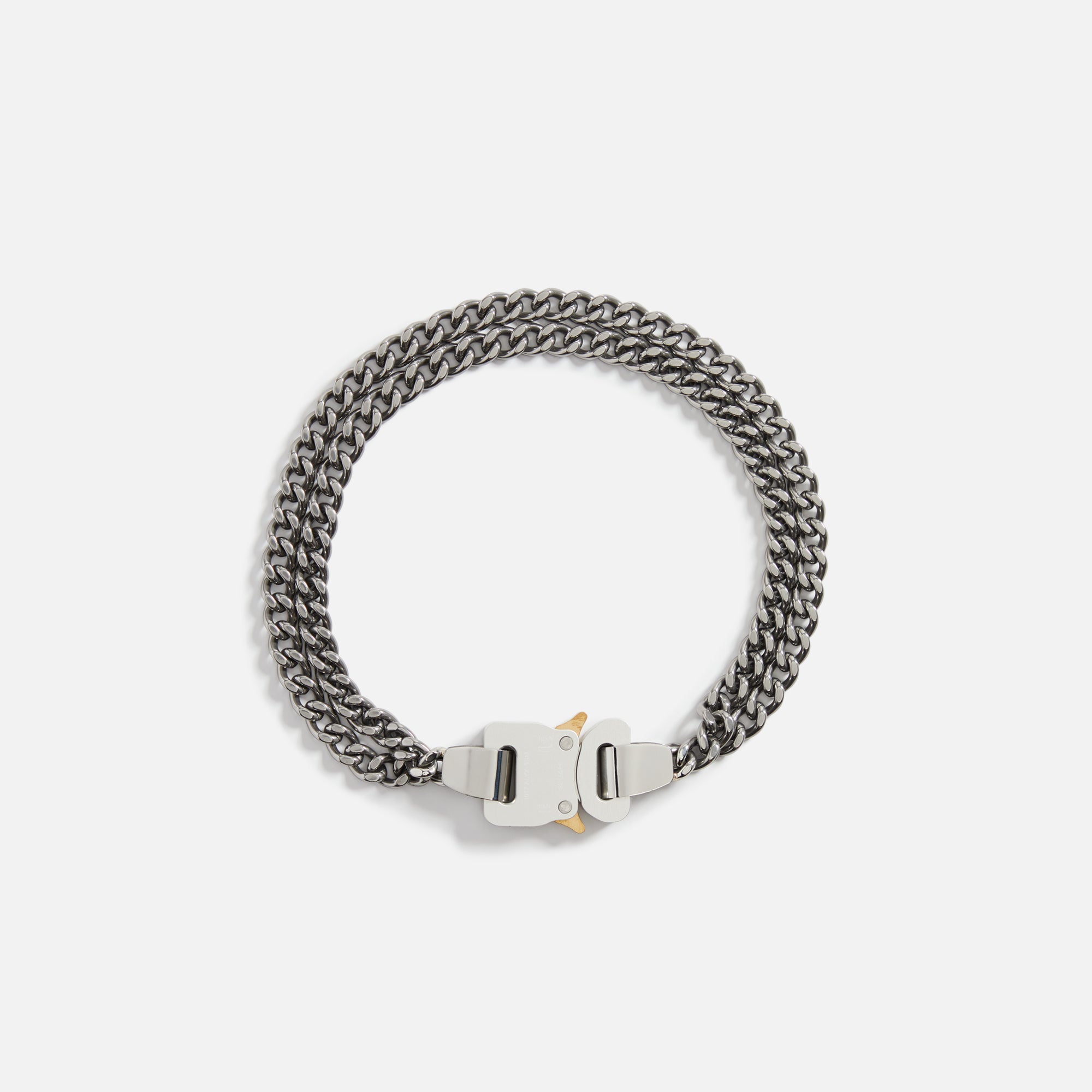 1017 Alyx 9SM 2X Chain Buckle Necklace - Silver – Kith Europe