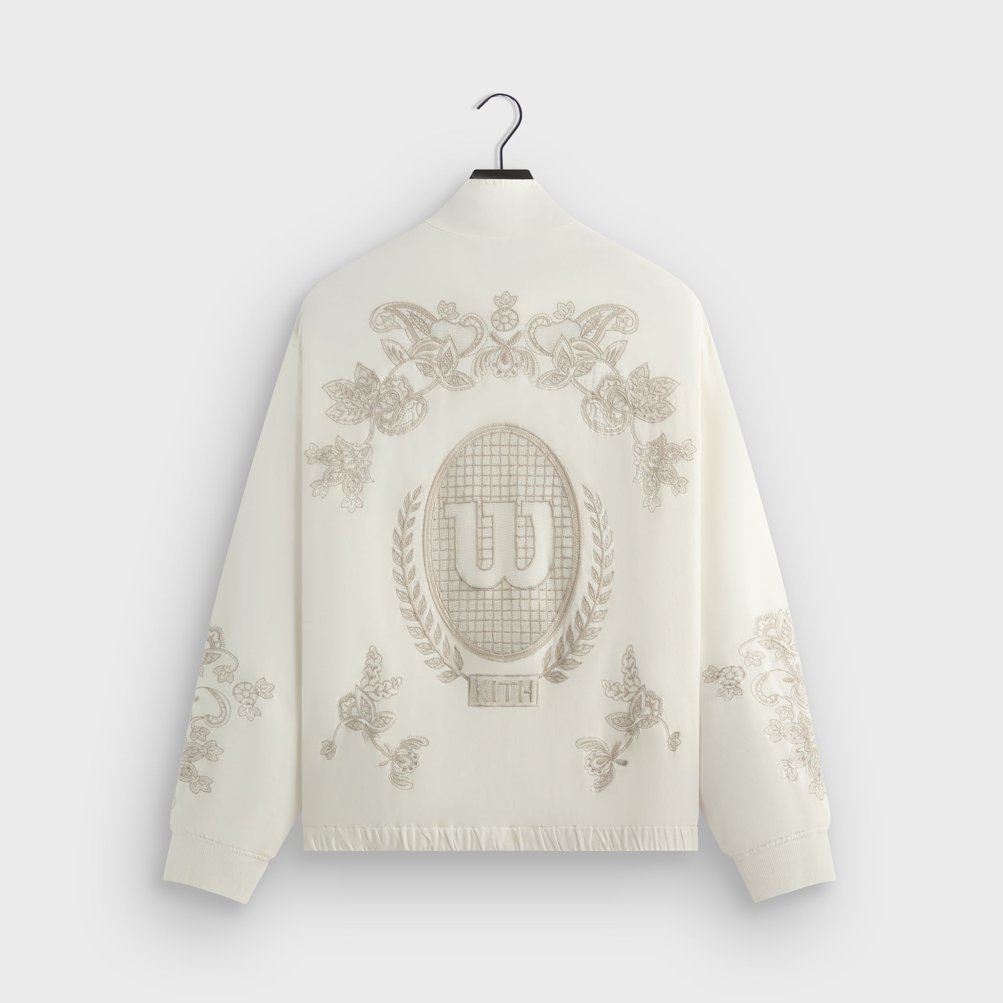 Kith for Wilson Embroidered Mesh Track Jacket - White – Kith Europe