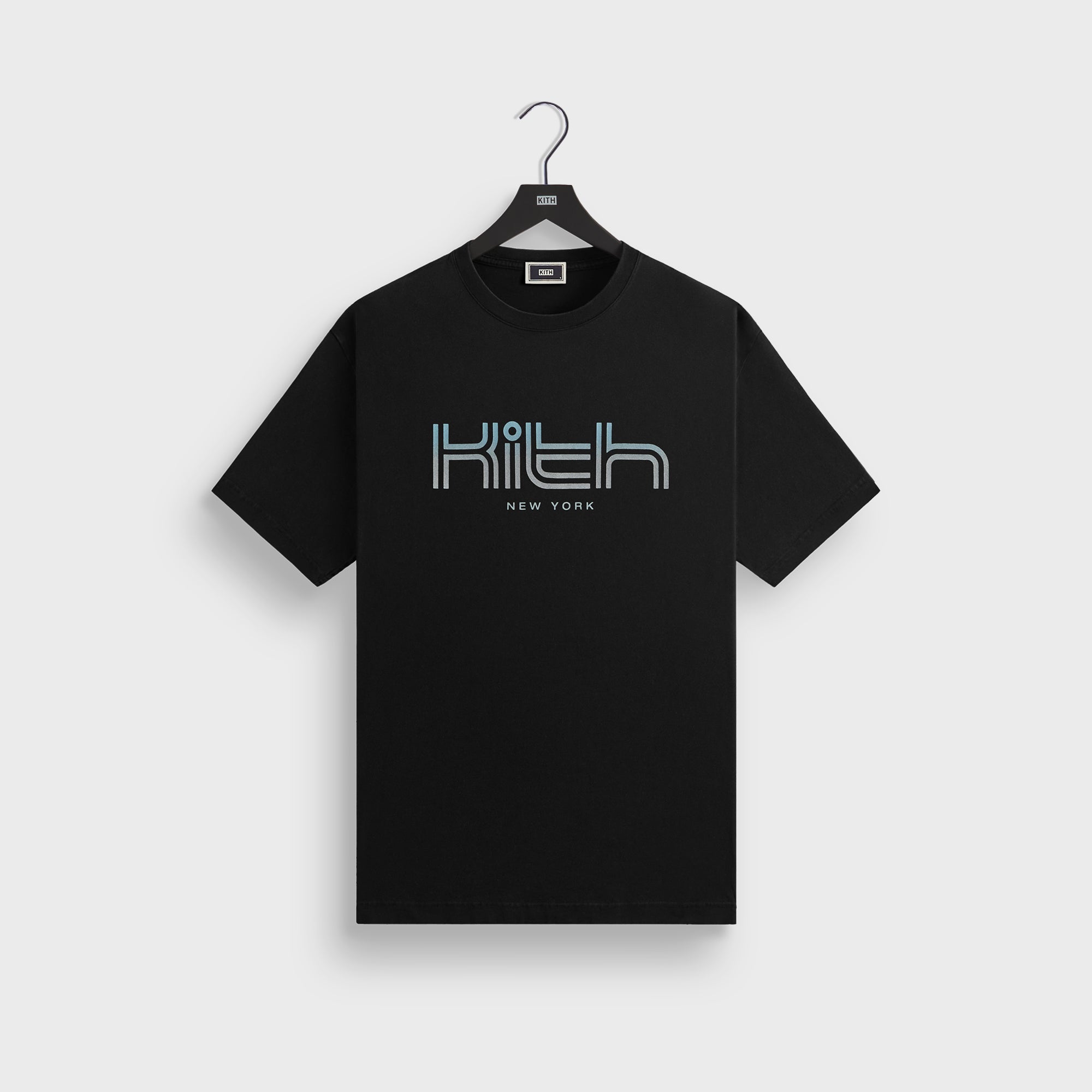 Kith for New York Techno Logo Tee - Black – Kith Europe