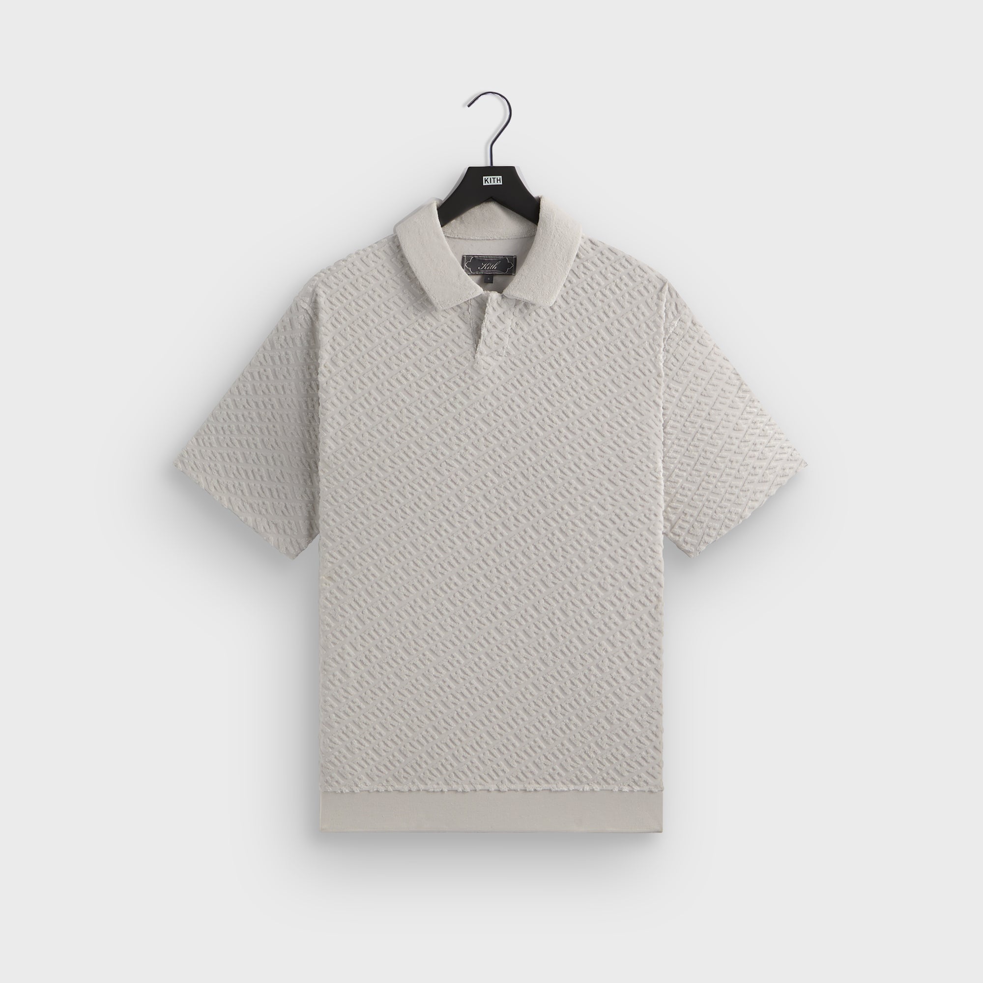 Kith Monogram Terry Leo Polo - Concrete – Kith Europe