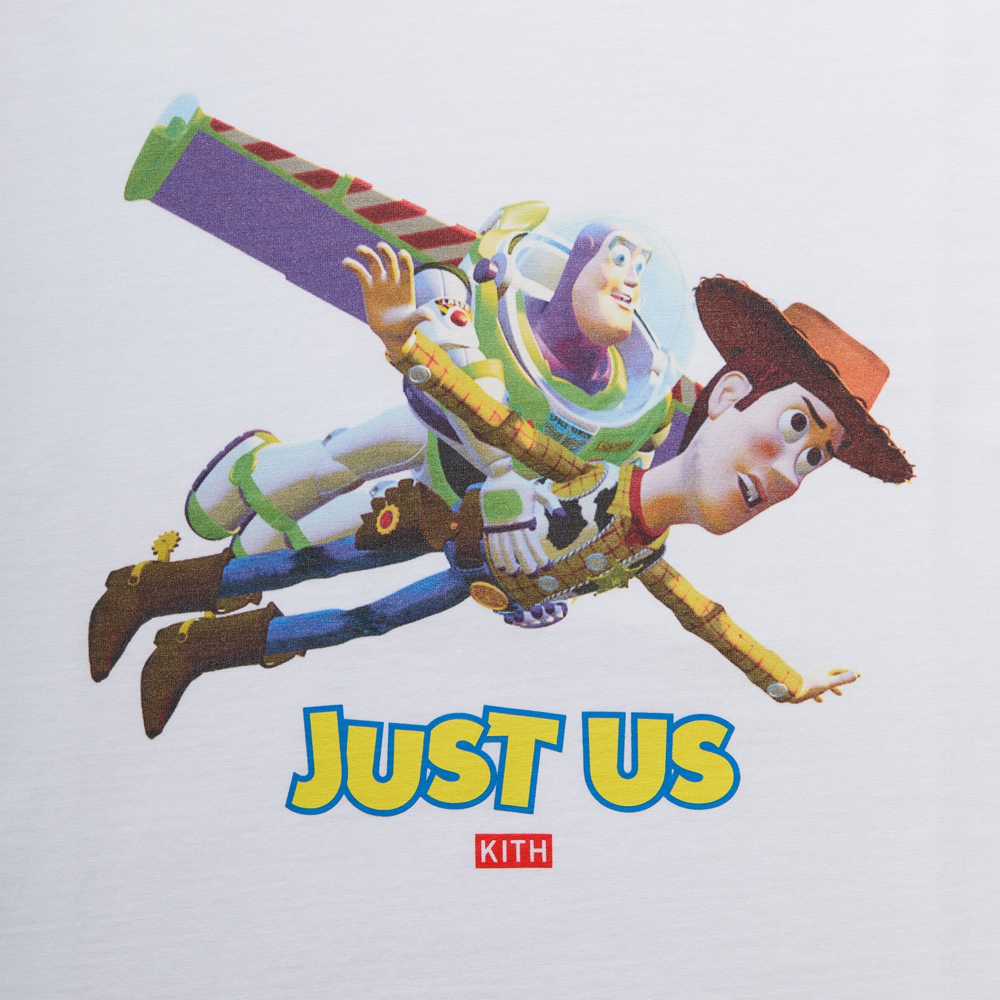 Disney | Kith for Pixar Just Us Flying Vintage Tee - White – Kith