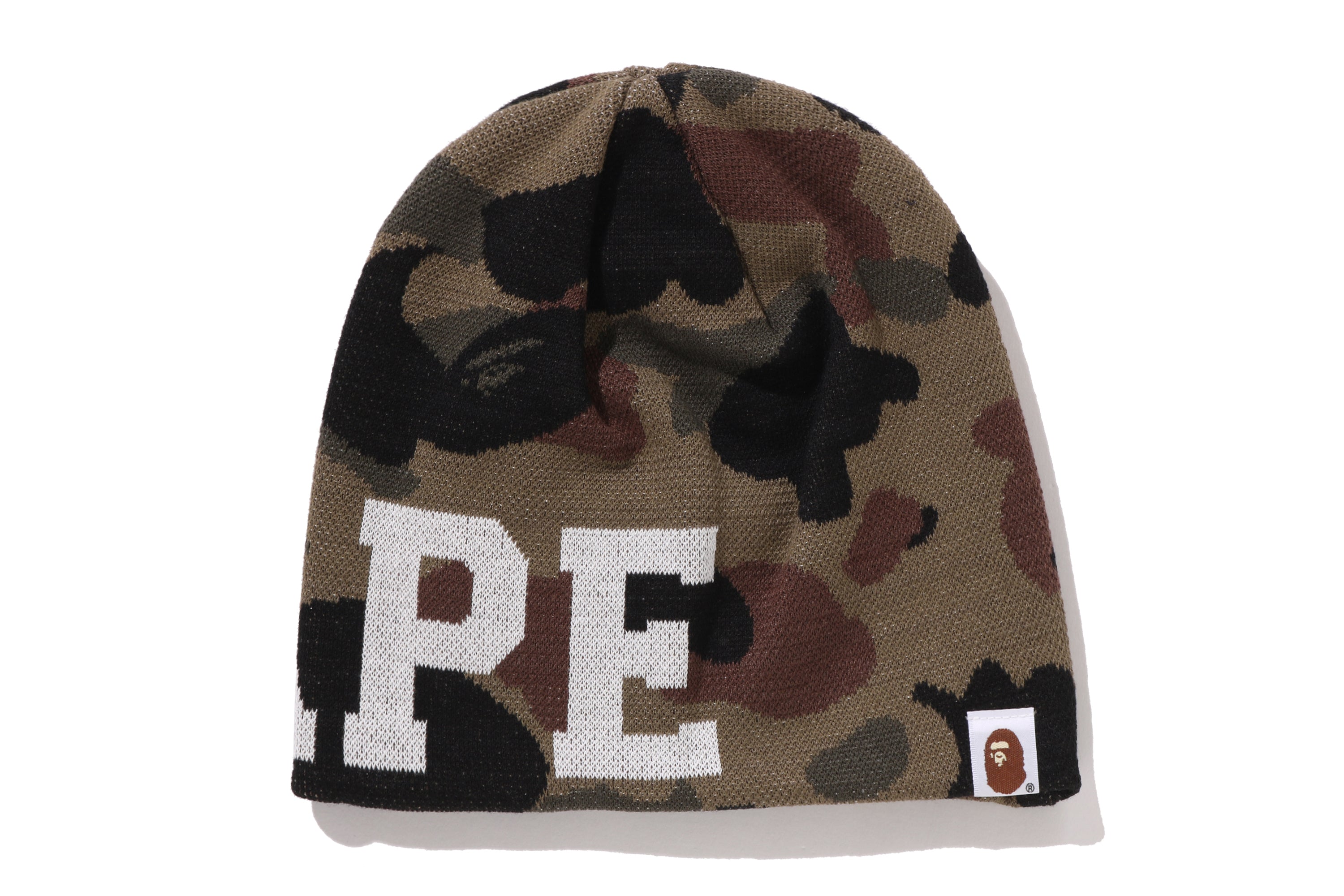 1ST CAMO KNIT CAP – eu.bape.com