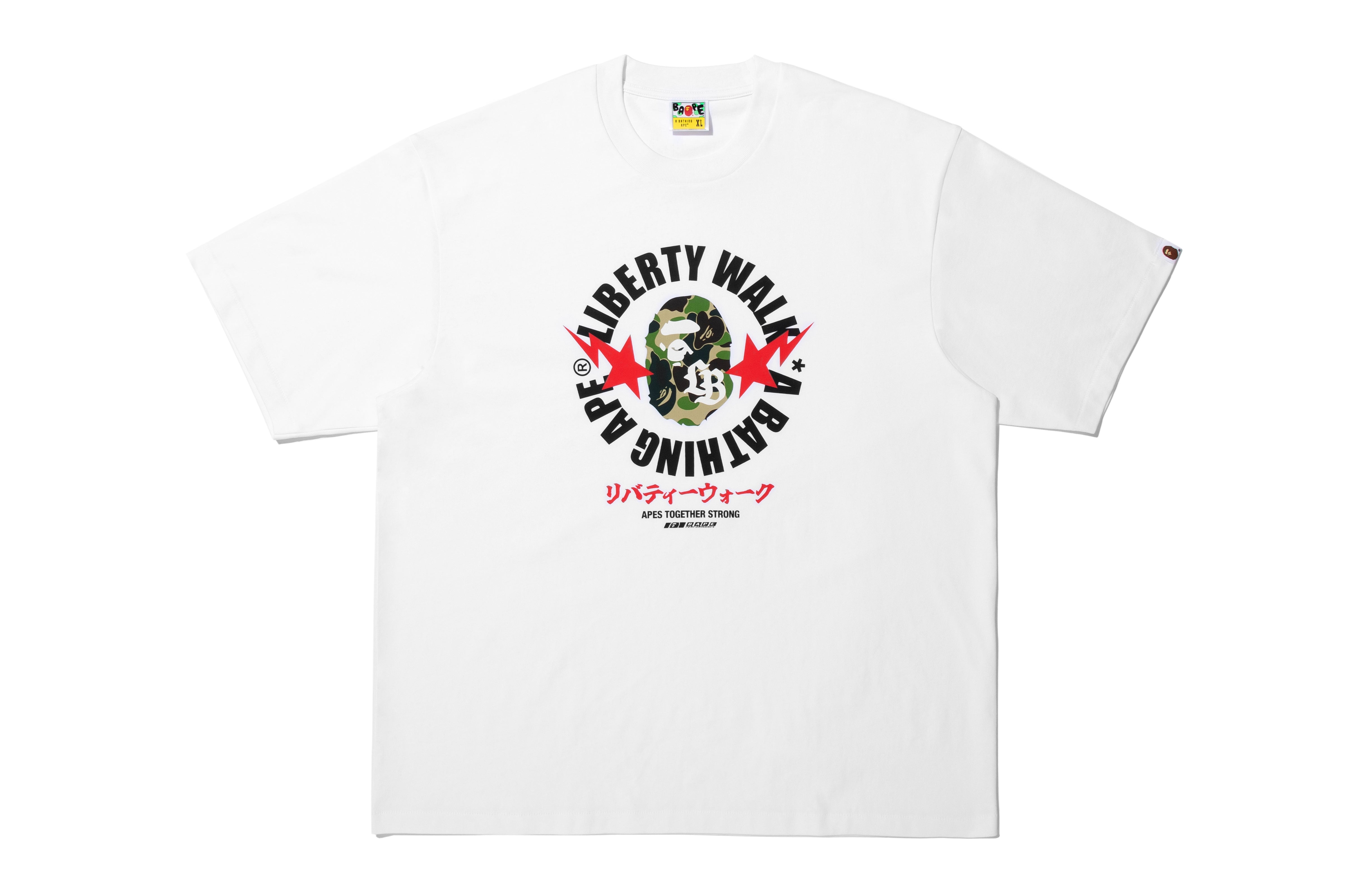 BAPE X LIBERTY WALK ABC CAMO APE HEAD RELAXED FIT TEE – eu.bape.com