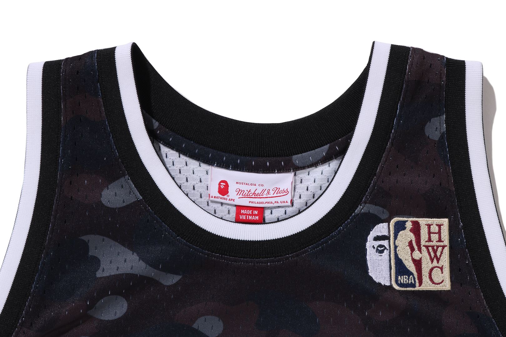 BAPE X M&N NBA - NEW JERSEY NETS SWINGMAN JERSEY – eu.bape.com