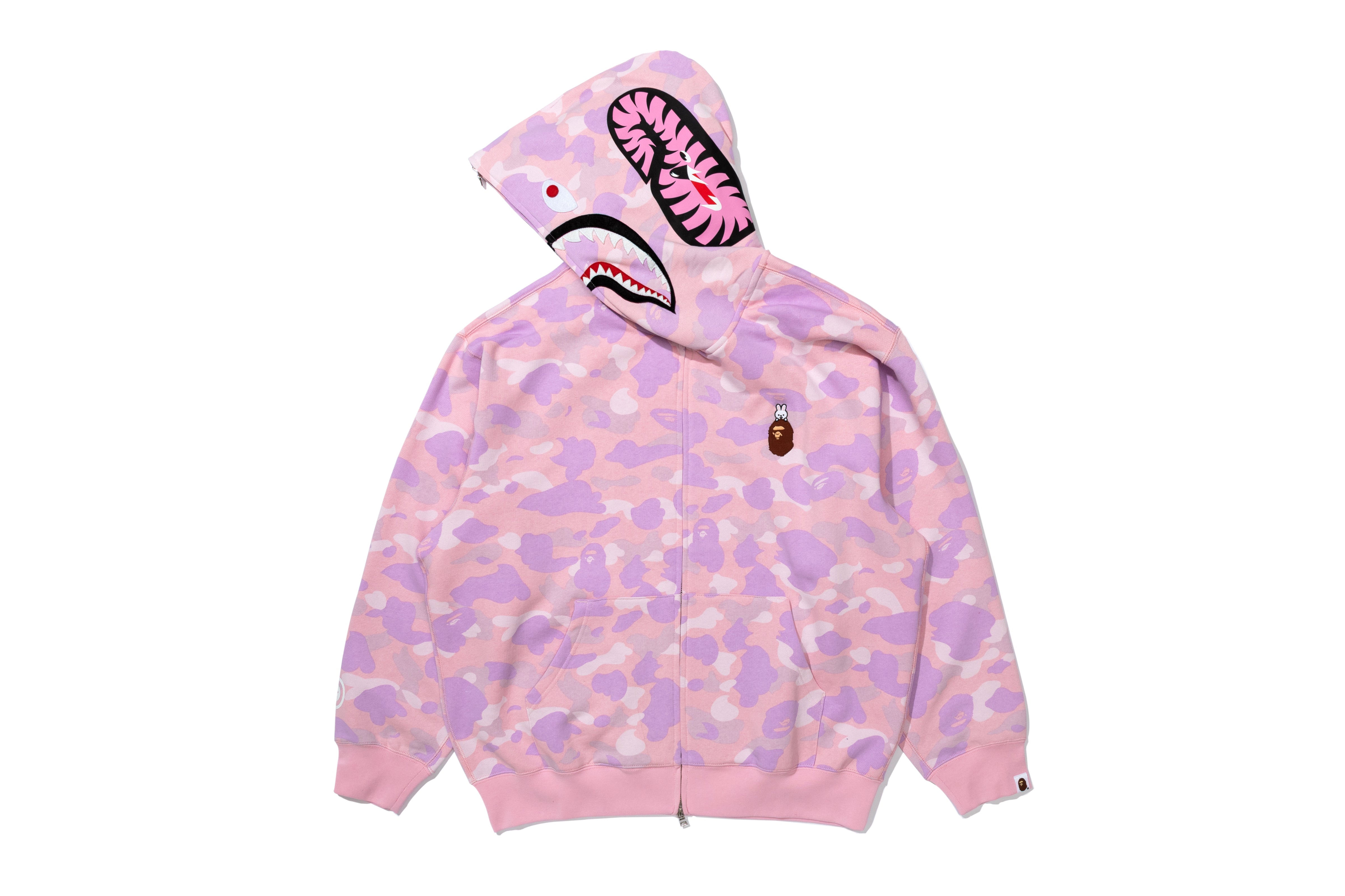 BAPE X STRAYKIDS LEEBIT SHARK FULL ZIP HOODIE – eu.bape.com