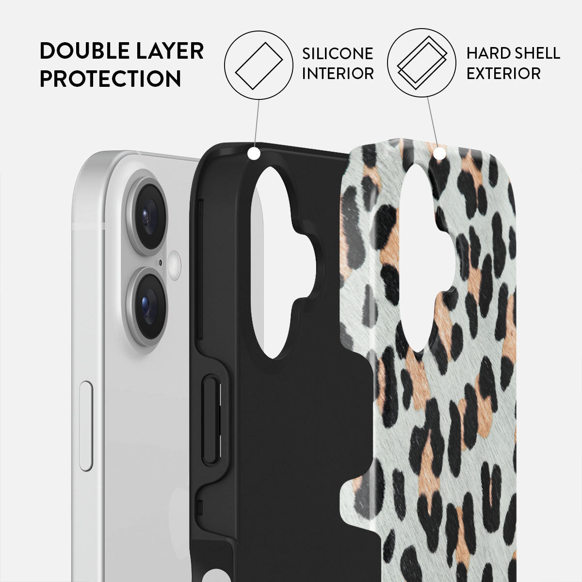 BURGA MagSafe ヒョウ柄ケースiPhone16Pro Player - iPhone 16 Pro Max